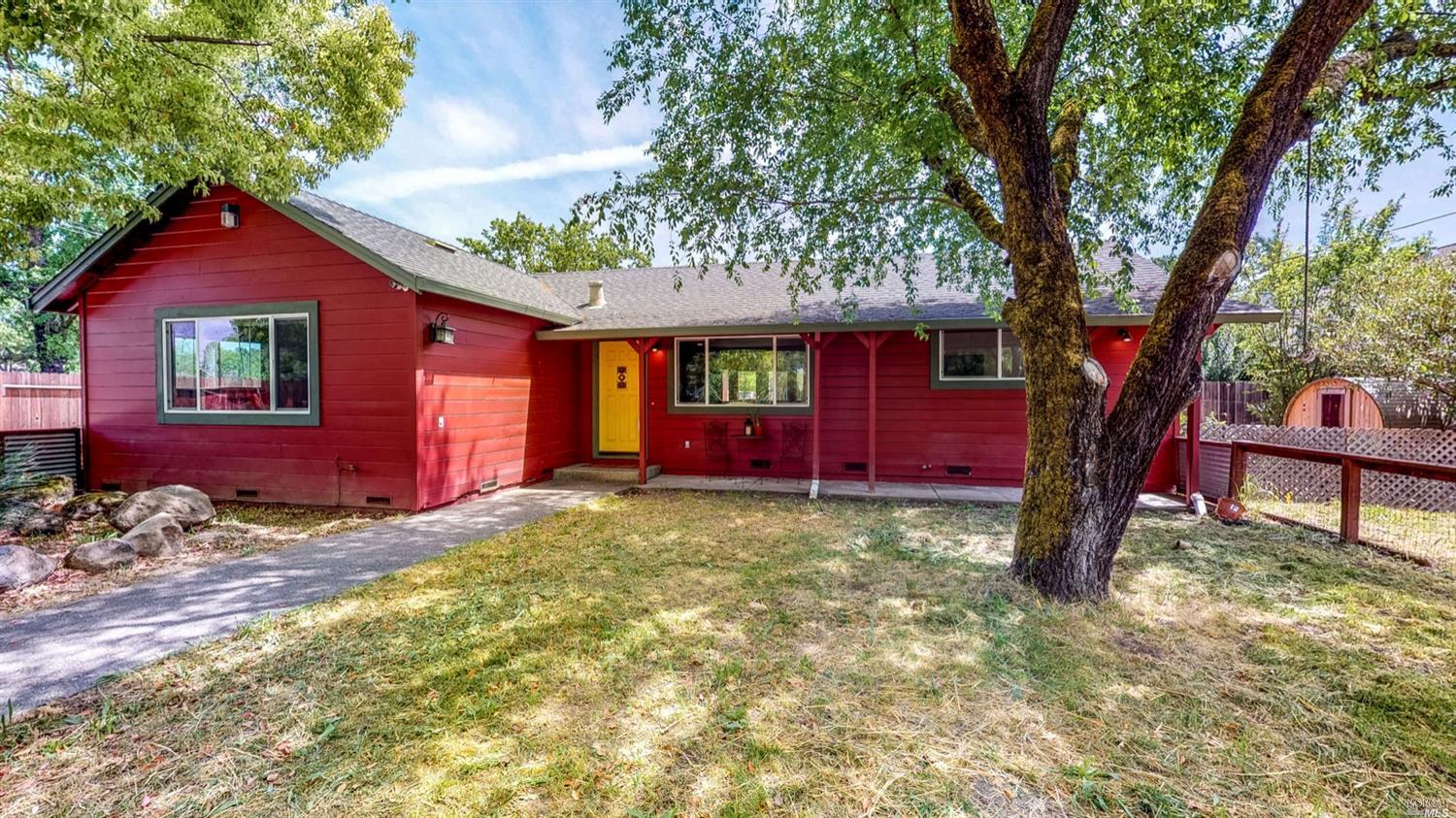 6498 Old Redwood Highway Windsor, CA 95492 - Photo 1 of 1 Front Lawn of Front House