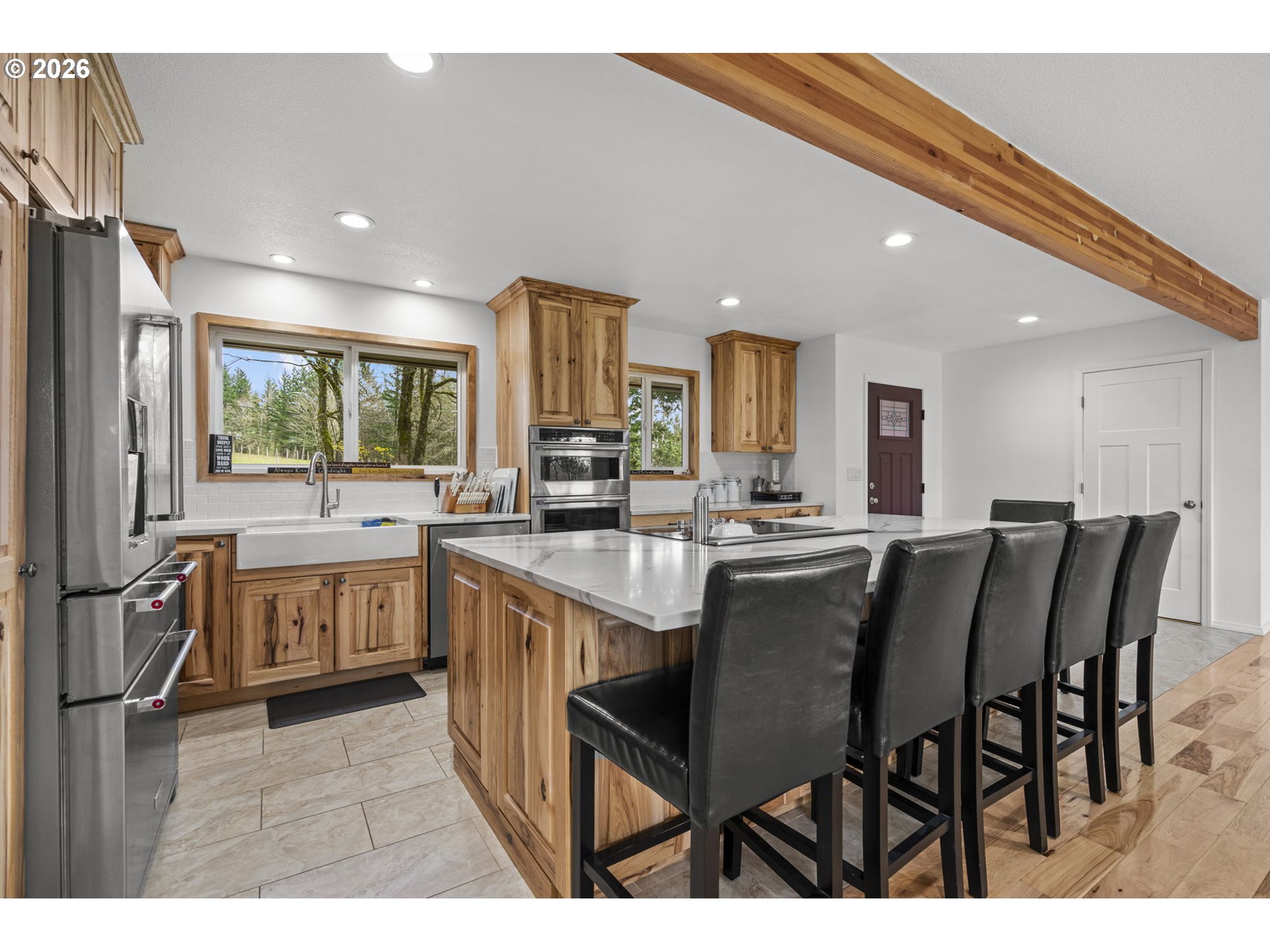 601 Northeast Littlepage Road Corbett, OR 97019 - Photo 11 of 47 Living Room/Dining Room