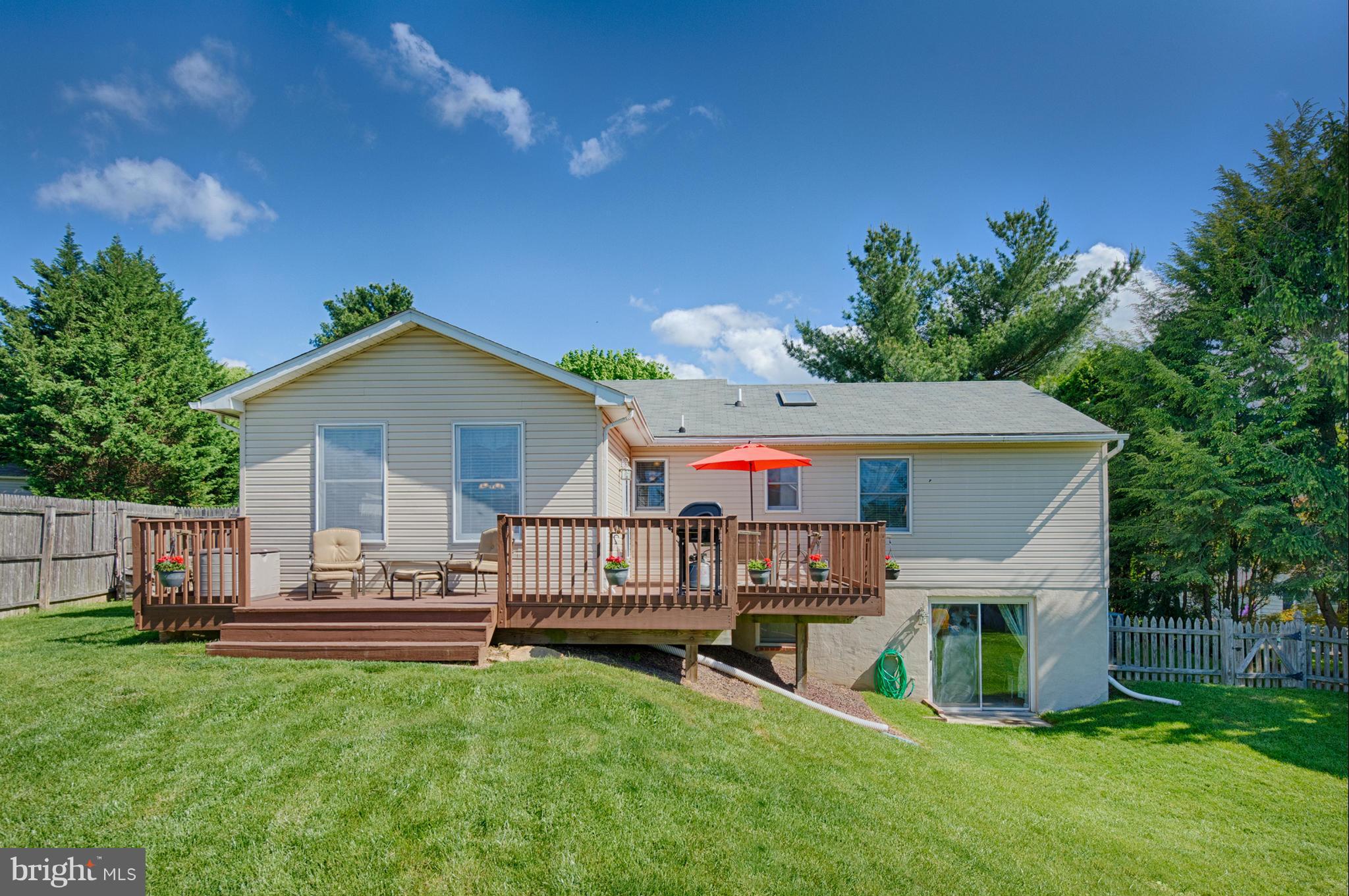 955 East Macphail Road Bel Air, MD 21015 - Photo 25 of 30 Back - Spacious Deck!
