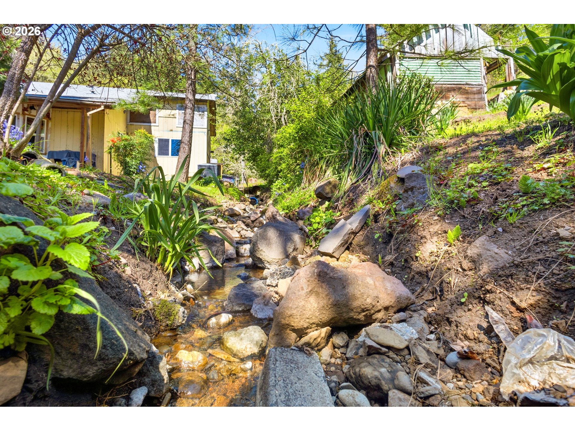 38775 Golden Valley Drive Lebanon, OR 97355 - Photo 25 of 36 a backyard of a house with lots of green space