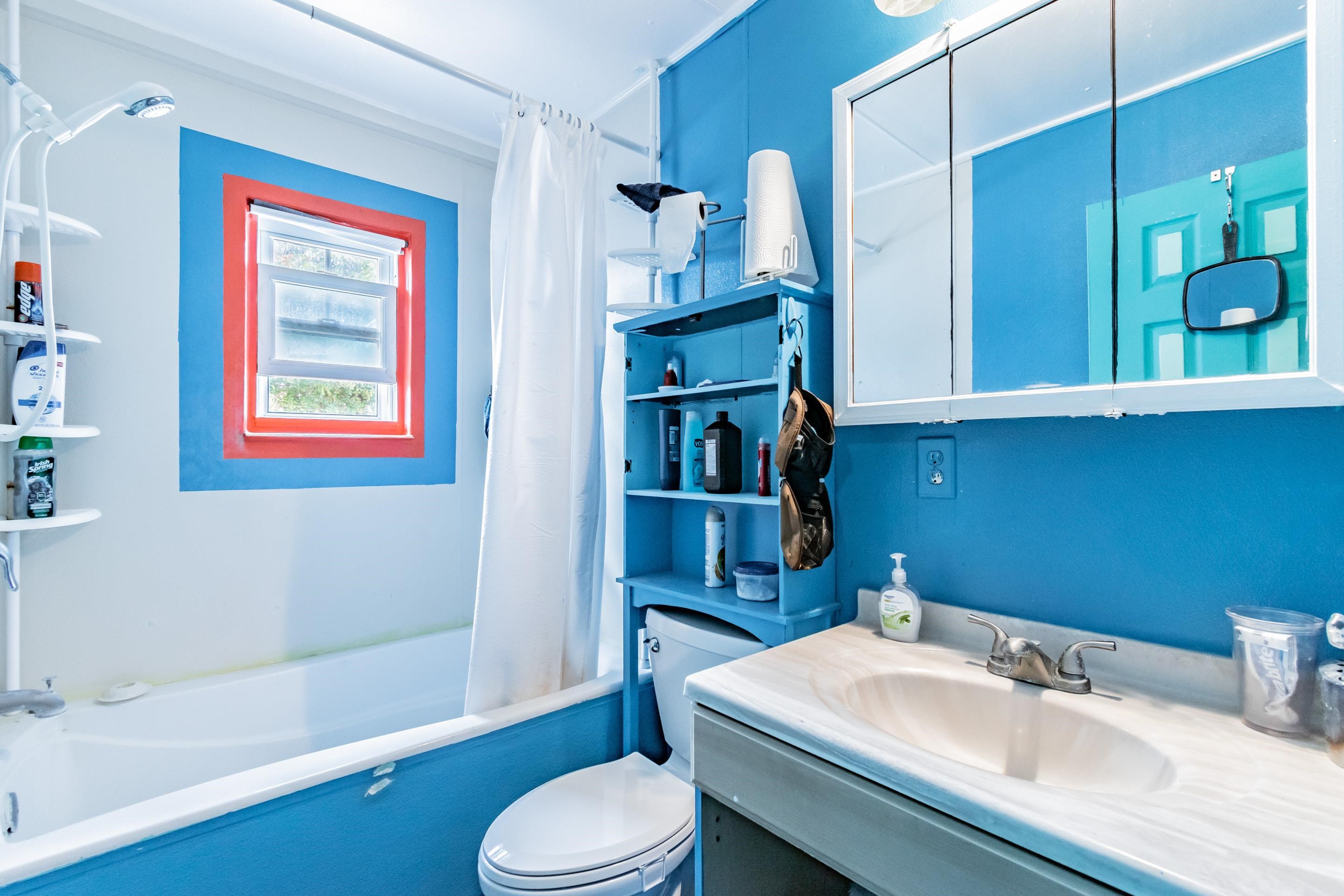238 Cornell Road St. Augustine, FL 32086 - Photo 19 of 33 a bathroom with a sink a toilet and shower