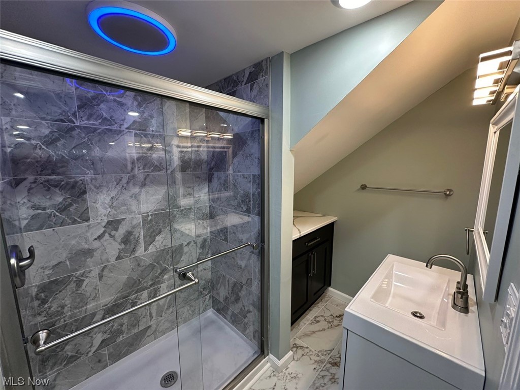 10260 West Pleasant Valley Road Parma, OH 44130 - Photo 22 of 34 Full Bathroom, Vent fan/light on ceiling can also connect to blue tooth for music