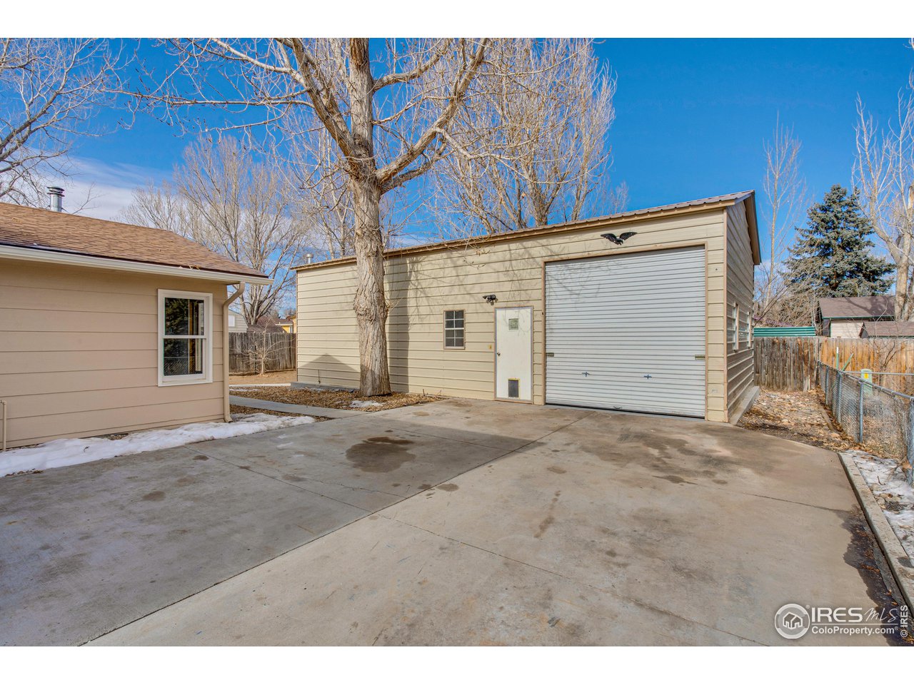 1115 2nd Street Road Eaton, CO 80615 - Photo 35 of 39 a view of garage and yard