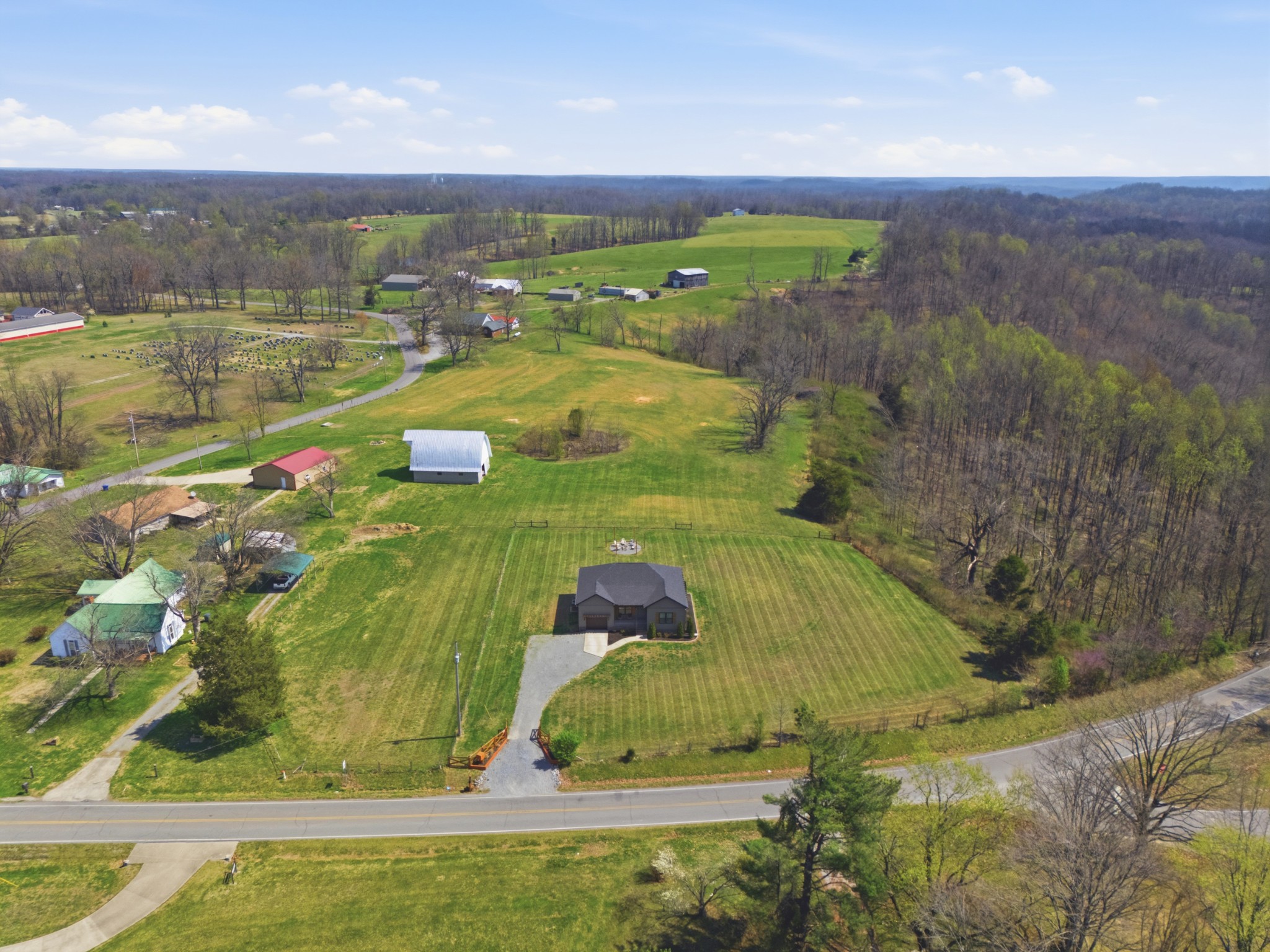 1502 Rock Bridge Road Bethpage, TN 37022 - Photo 35 of 40 a view of a lake with a yard
