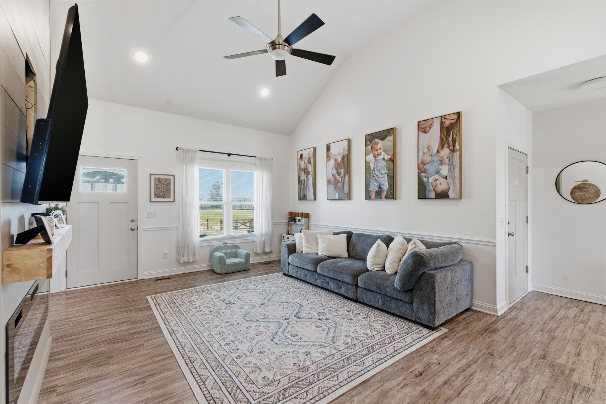 1502 Rock Bridge Road Bethpage, TN 37022 - Photo 7 of 40 a living room with furniture and a flat screen tv