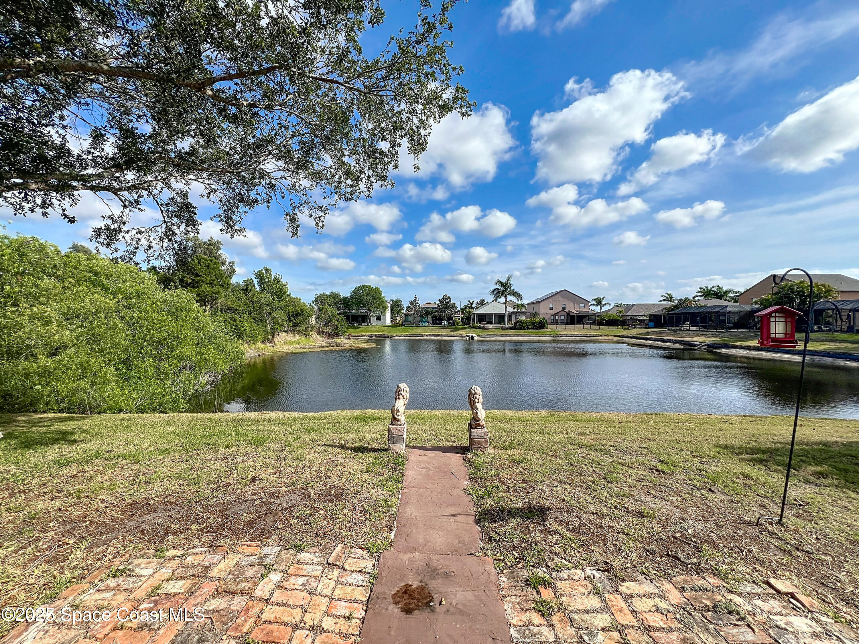 1110 Bolle Circle Rockledge, FL 32955 - Photo 32 of 39 a view of lake