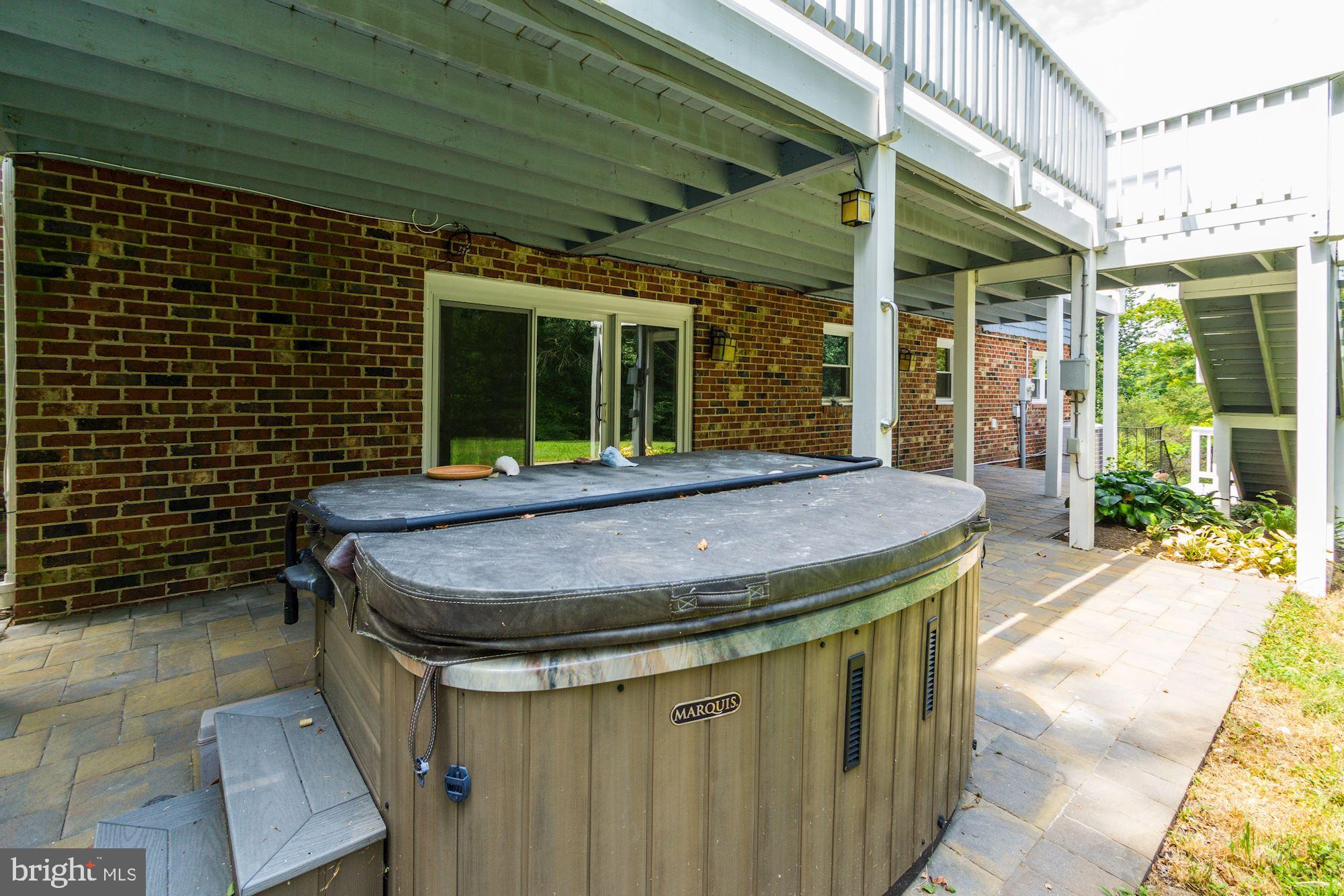 471 Fairhaven Road Tracys Landing, MD 20779 - Photo 32 of 40 a view of a dinning table and chairs in patio