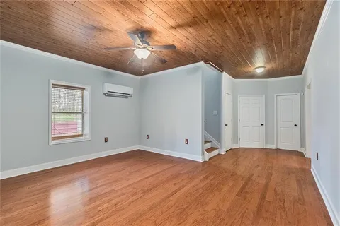 a view of empty room