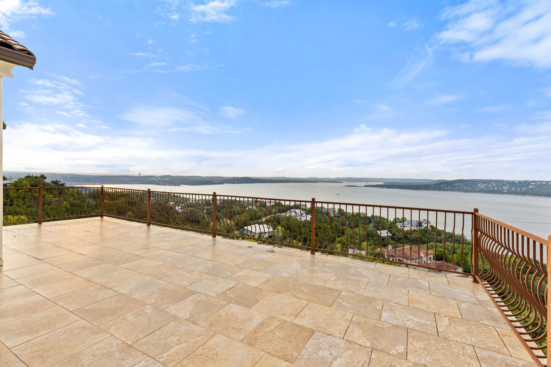 12600 Lyndon Drive Austin, TX 78732 - Photo 25 of 37 a view of terrace with skyline