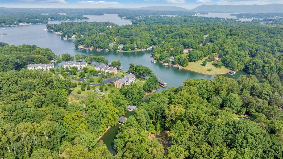 Lot 1 Windlass Road Moneta, VA 24121 - Photo 23 of 55 an aerial view of a house with a yard and lake view