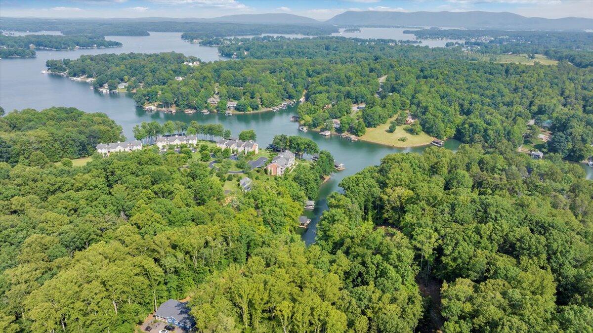Lot 1 Windlass Road Moneta, VA 24121 - Photo 24 of 55 an aerial view of a houses with a lush green hillside