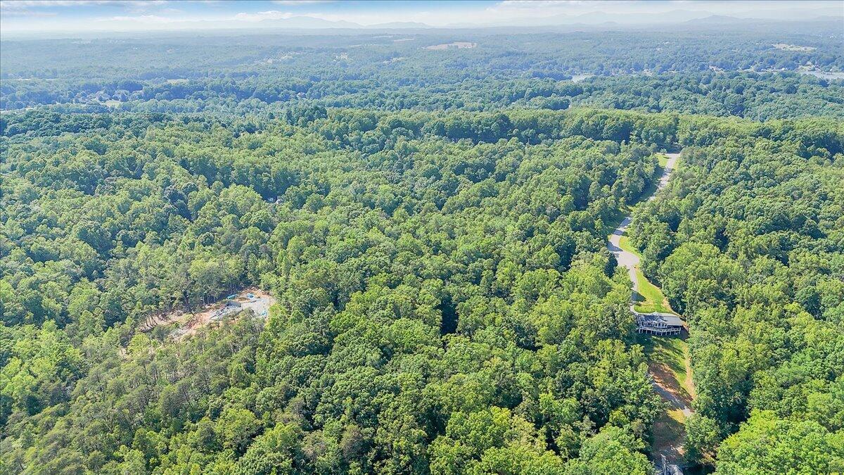 Lot 1 Windlass Road Moneta, VA 24121 - Photo 43 of 55 an aerial view of residential house with outdoor space and trees all around