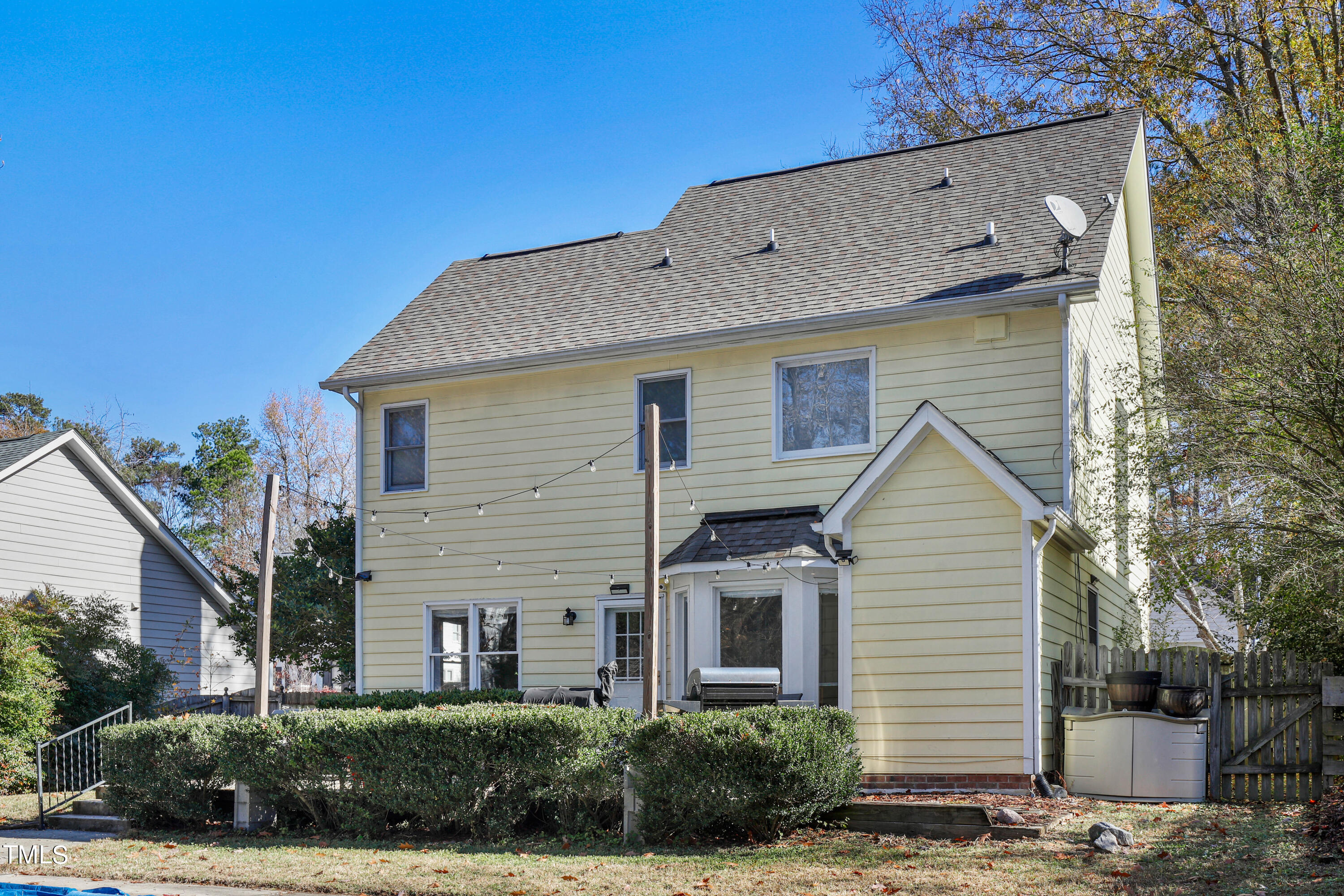 3632 Epperly Court Raleigh, NC 27616 - Photo 22 of 26 a view of a white house next to a yard