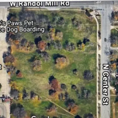 a view of a sign board