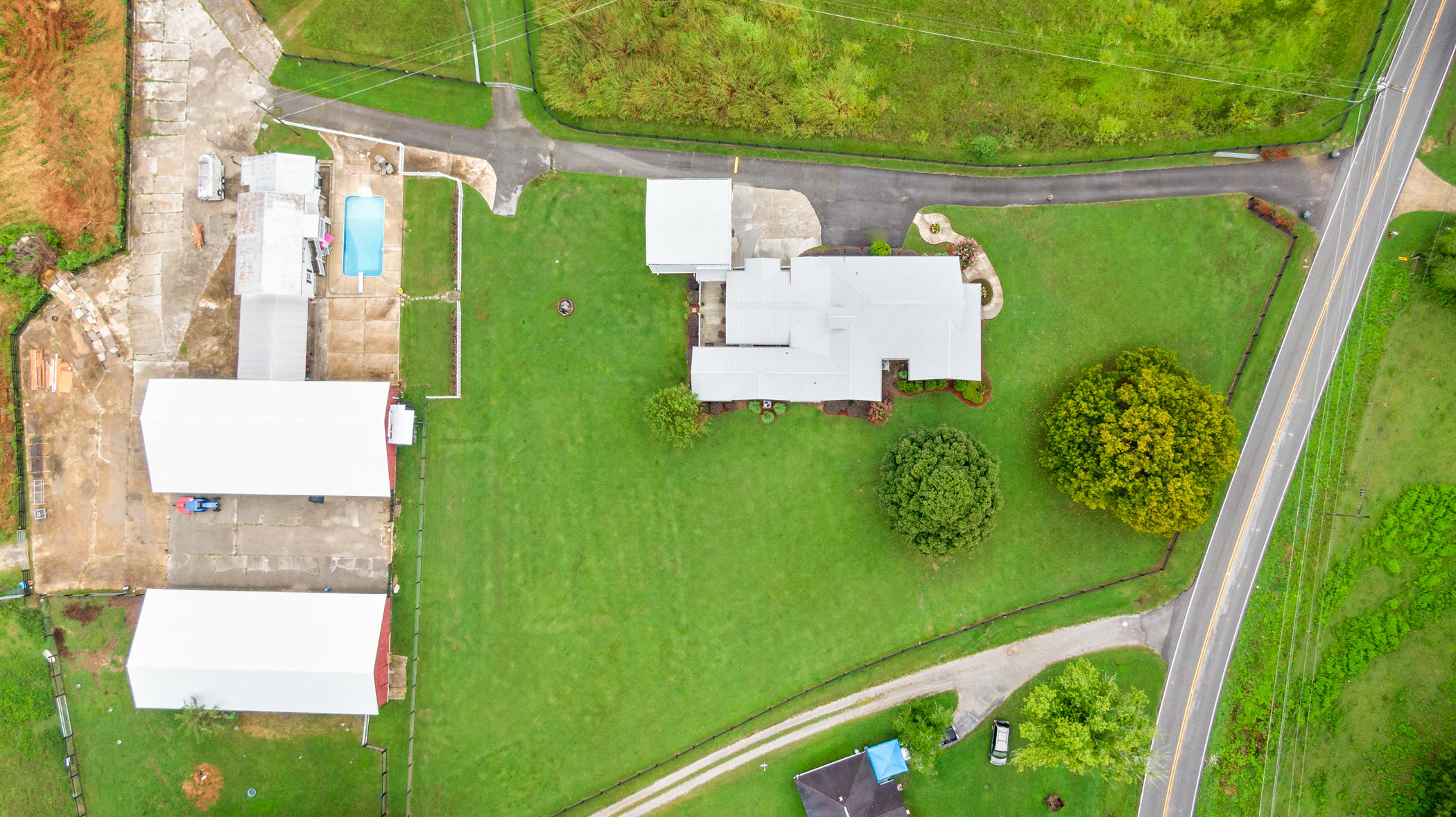 3262 Burning Bush Road Ringgold, GA 30736 - Photo 51 of 63 Ariel view