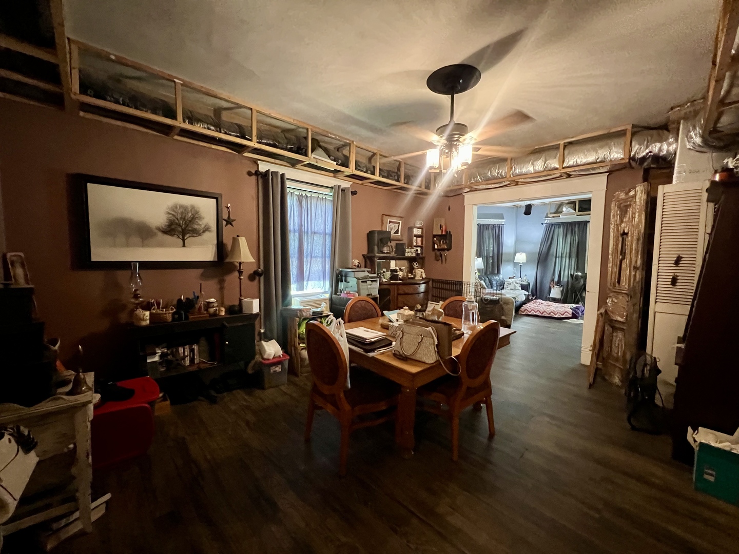 207 2nd Street Broadlands, IL 61816 - Photo 13 of 45 a dining room with furniture and a chandelier