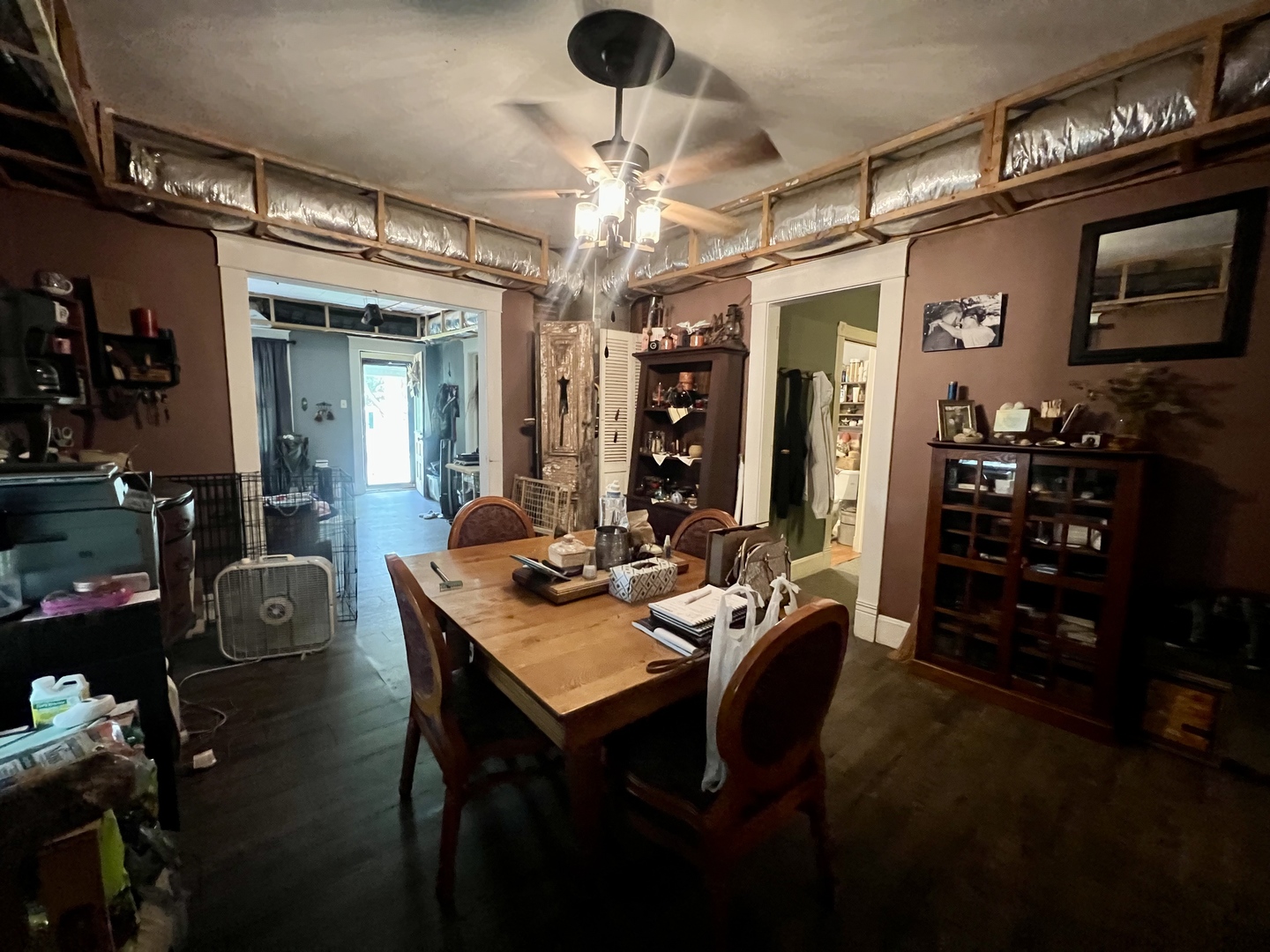 207 2nd Street Broadlands, IL 61816 - Photo 17 of 45 a view of a dining room with furniture and chandelier
