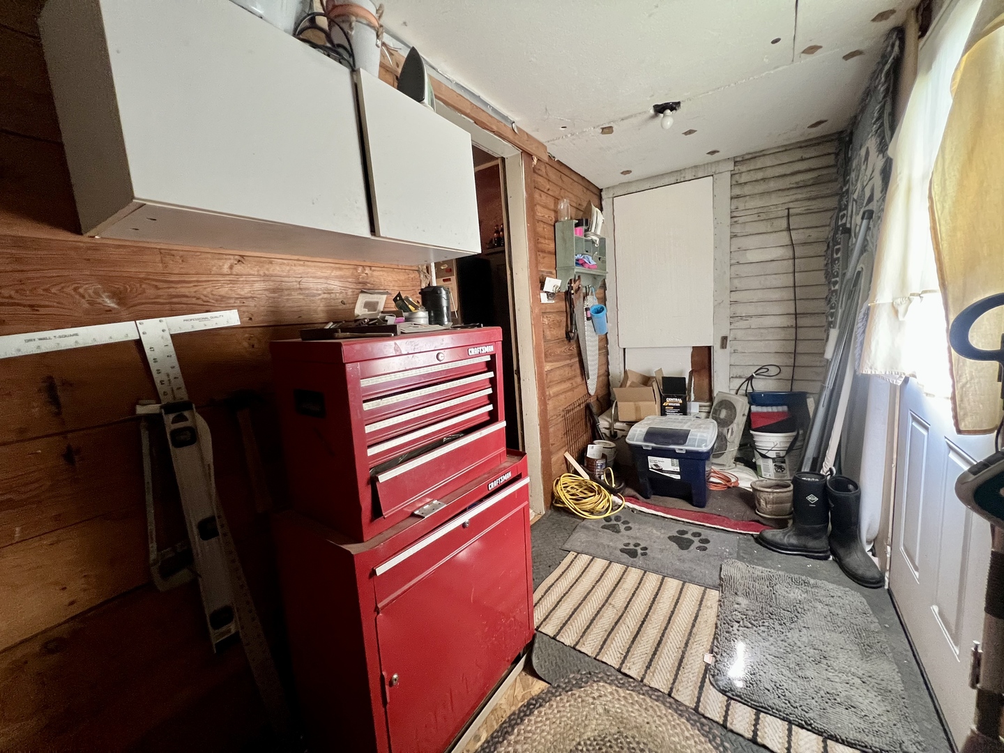 207 2nd Street Broadlands, IL 61816 - Photo 36 of 45 a view of a balcony with chairs and wooden floor