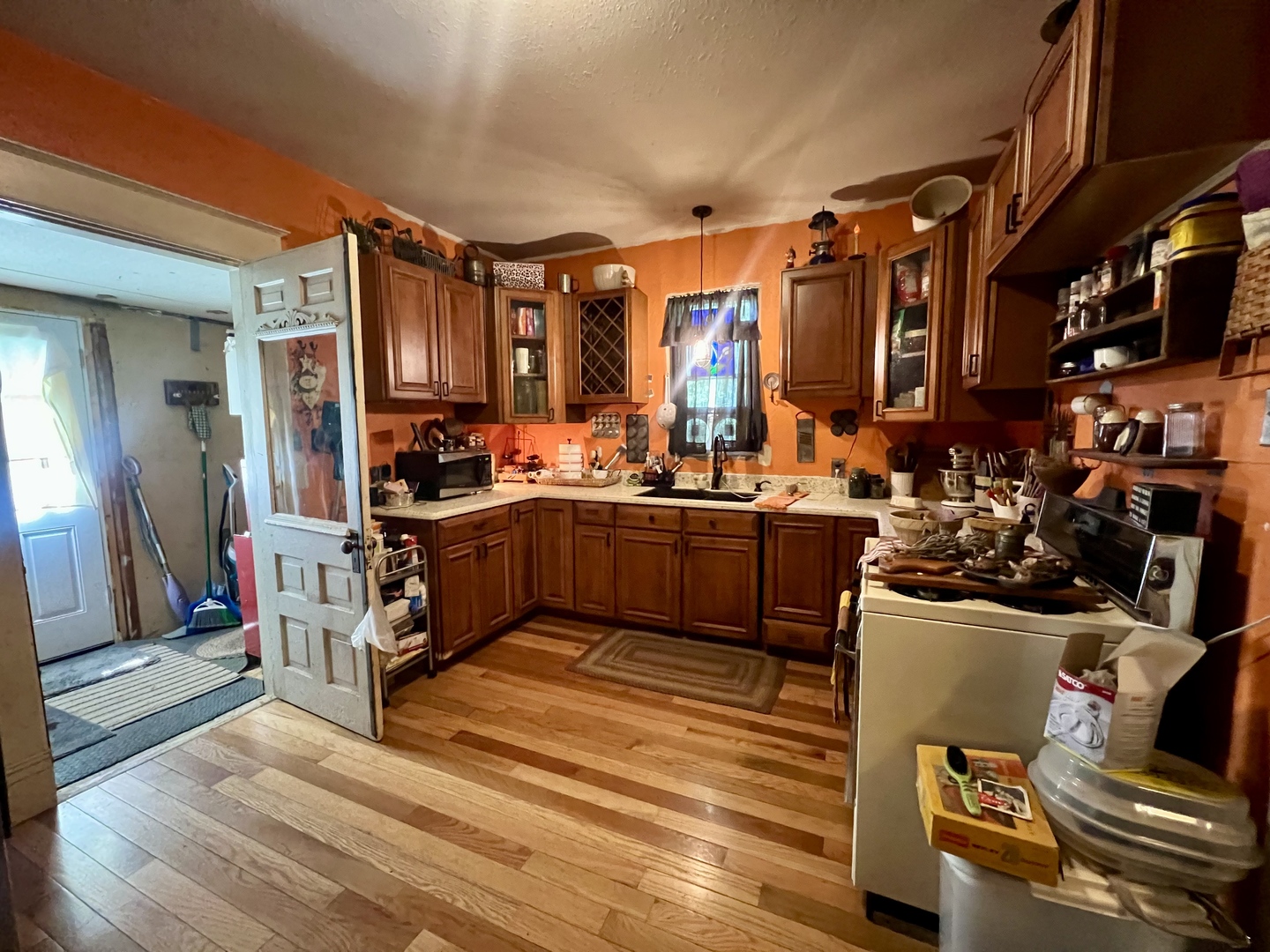 207 2nd Street Broadlands, IL 61816 - Photo 9 of 45 a kitchen with a sink appliances and cabinets