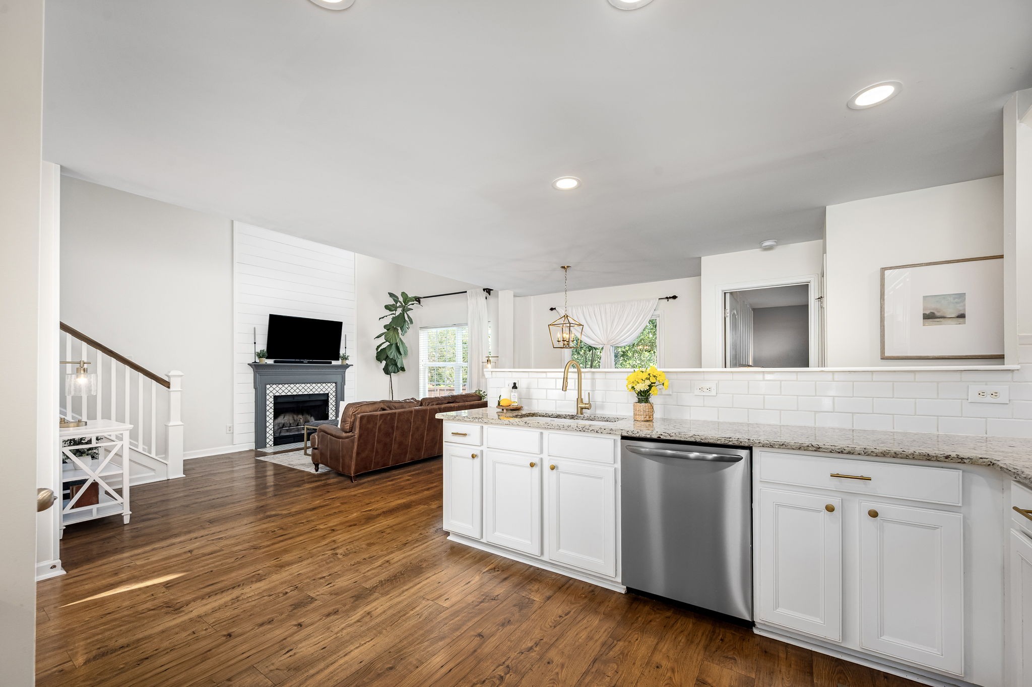 201 Nashua Court Murfreesboro, TN 37128 - Photo 19 of 79 a kitchen with furniture and wooden floor