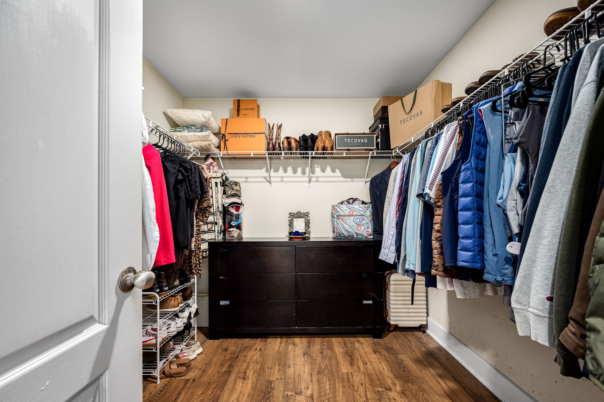 201 Nashua Court Murfreesboro, TN 37128 - Photo 34 of 79 a view of walk in closet with clothes and shoes