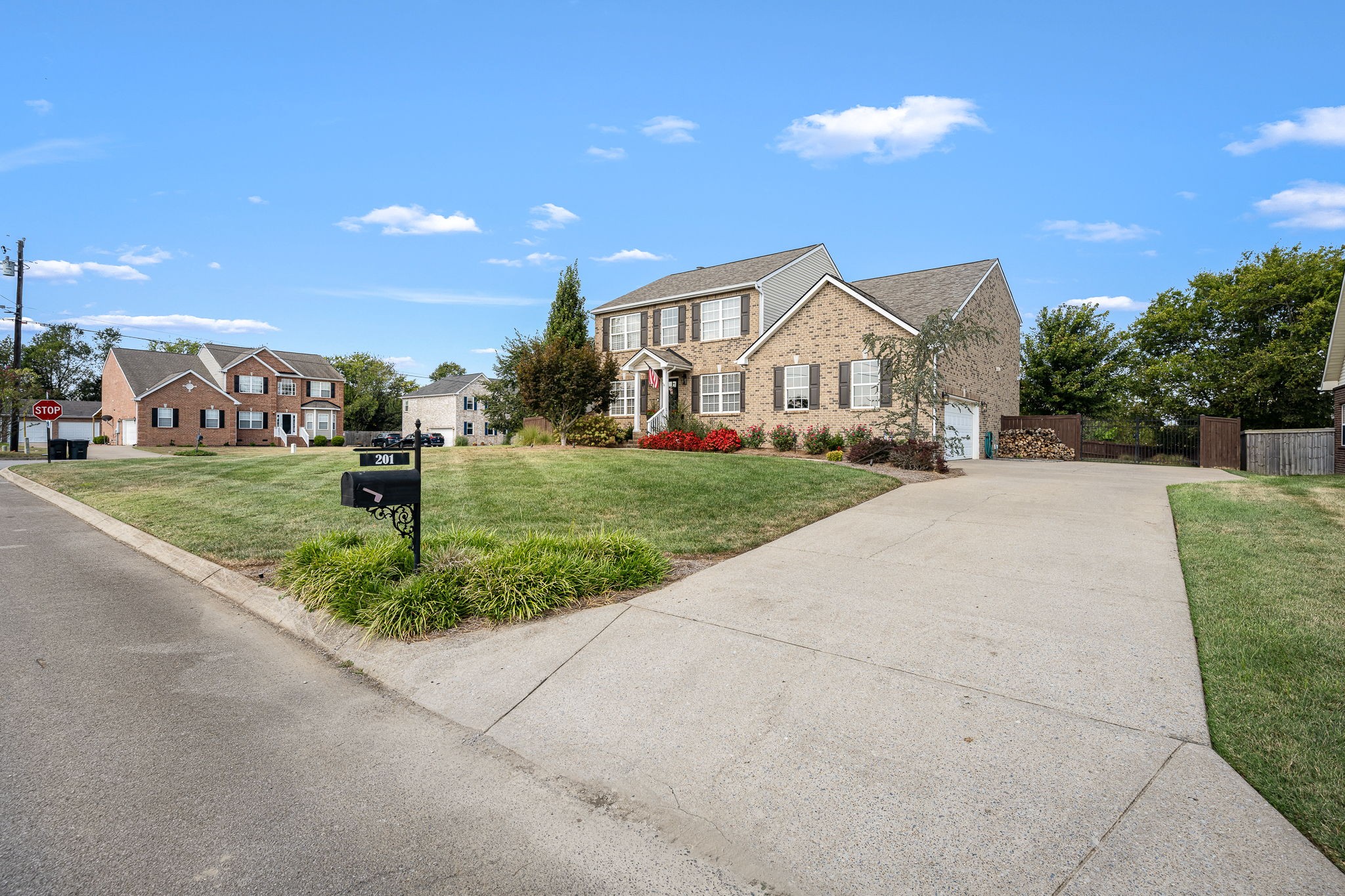 201 Nashua Court Murfreesboro, TN 37128 - Photo 4 of 79 a front view of a house with a yard