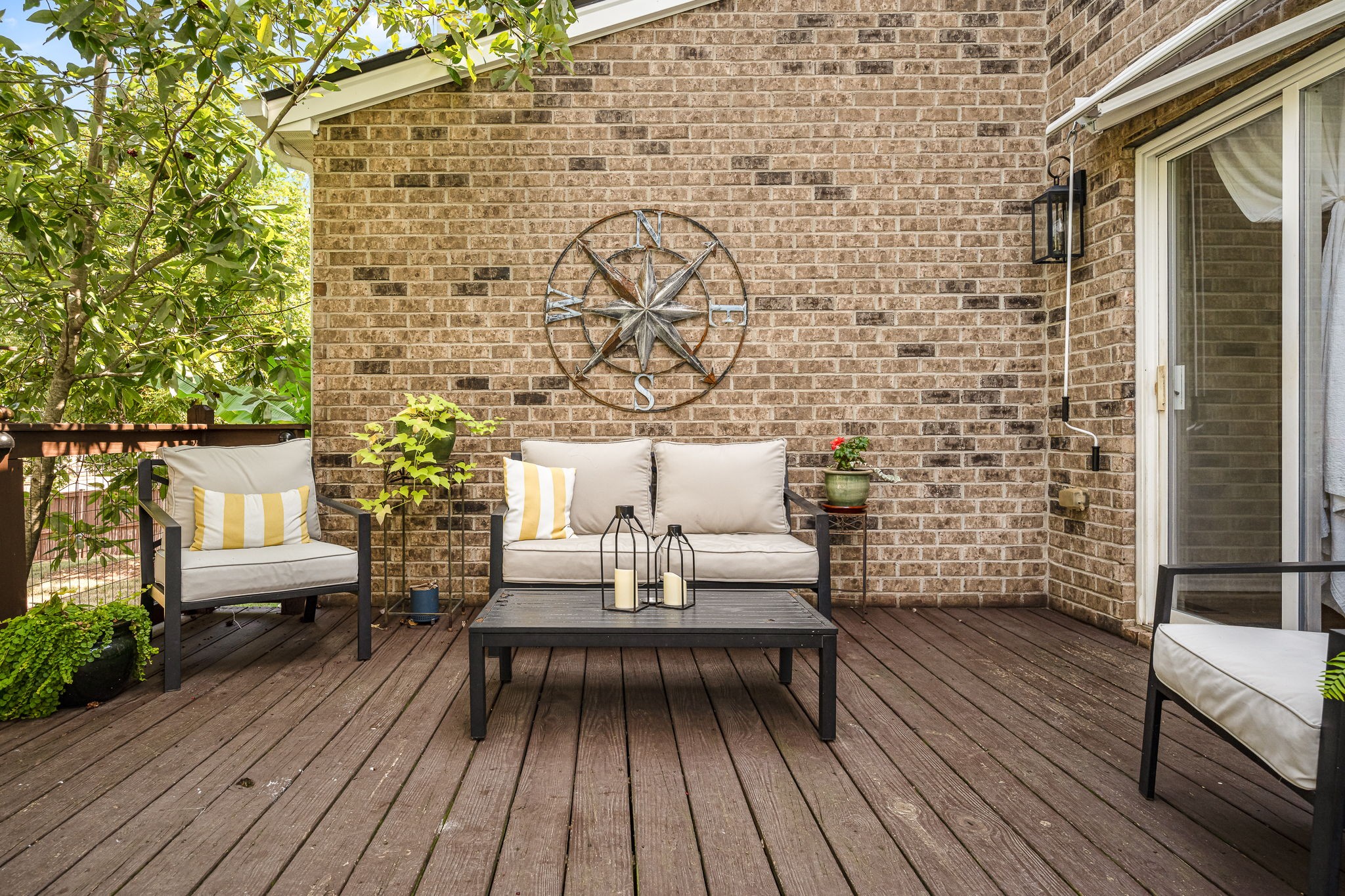 201 Nashua Court Murfreesboro, TN 37128 - Photo 51 of 79 a balcony with wooden floor and outdoor seating