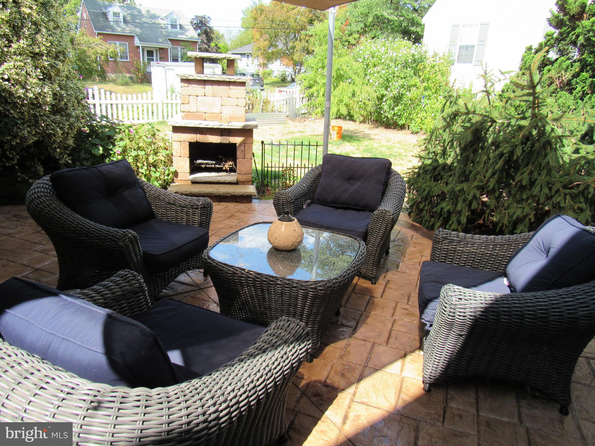 1105 Wilson Street Pottstown, PA 19464 - Photo 14 of 86 a balcony with furniture and a fireplace