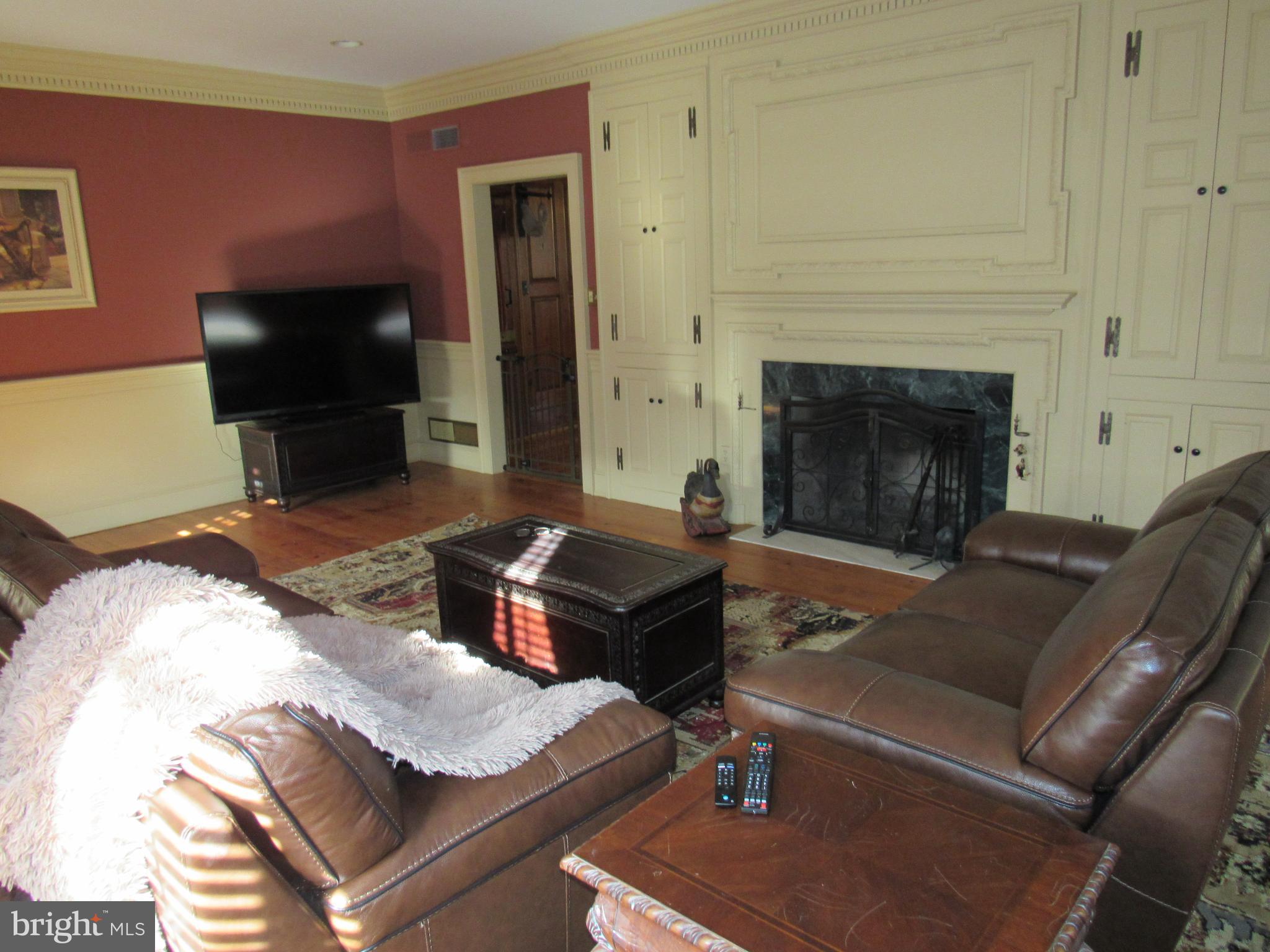 1105 Wilson Street Pottstown, PA 19464 - Photo 85 of 86 a living room with furniture and a fireplace