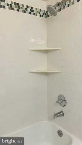 a close up of a bathtub