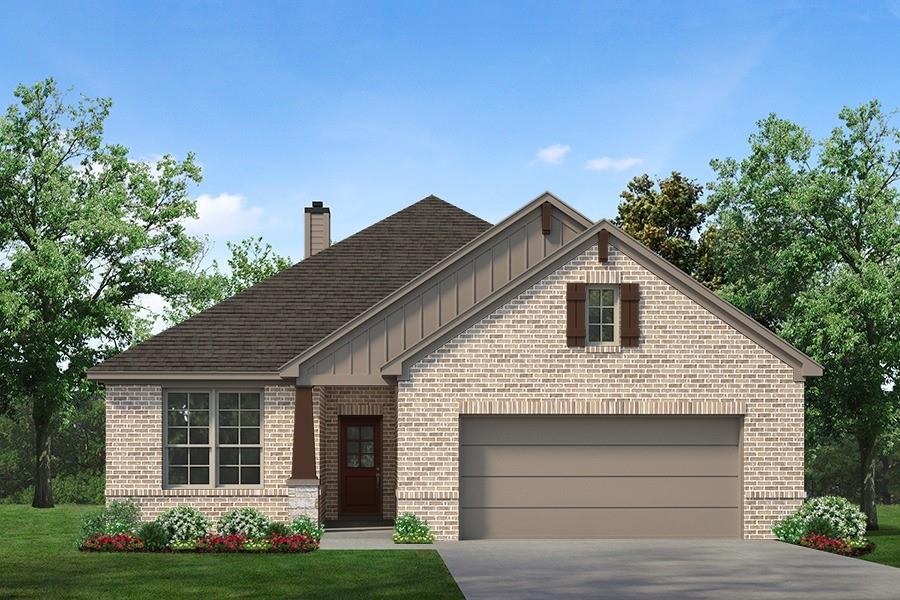 7653 Bellingham Road Fort Worth, TX 76179 - Photo 1 of 1 a front view of a house with a yard