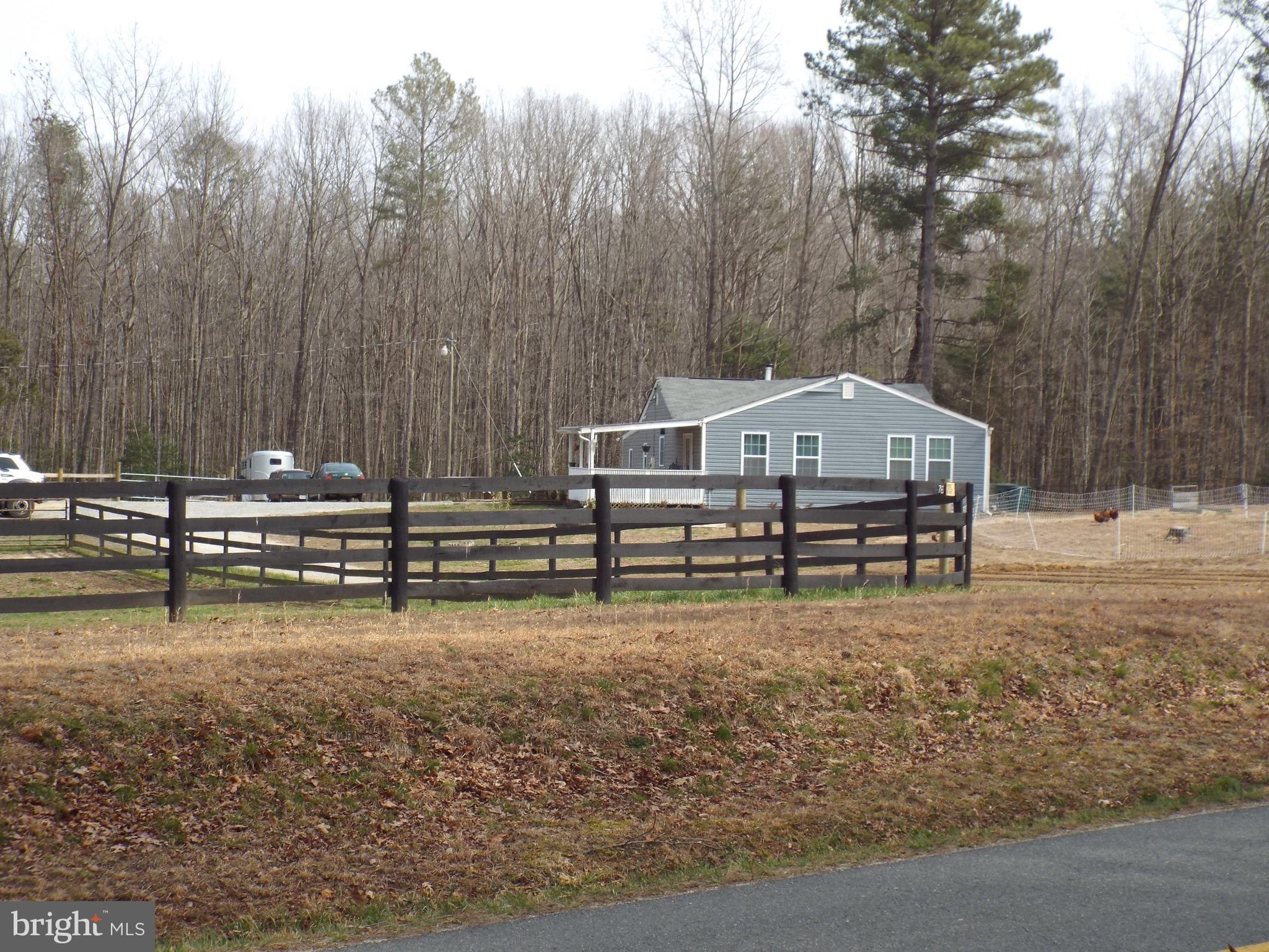 760 Greenes Corner Road Bumpass, VA 23024 - Photo 1 of 14 3 AC Farmette from Road to home