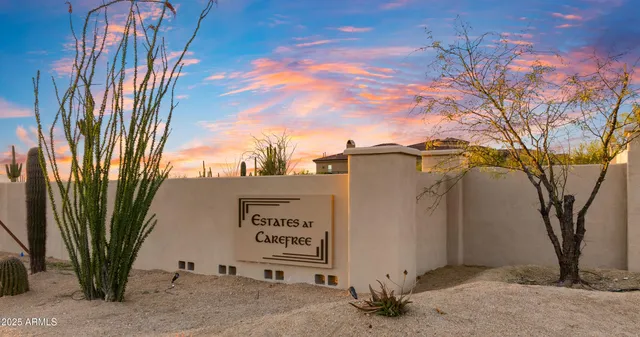 a view of a city with mountains in the background