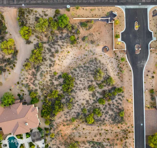 a view of a city with sunset view