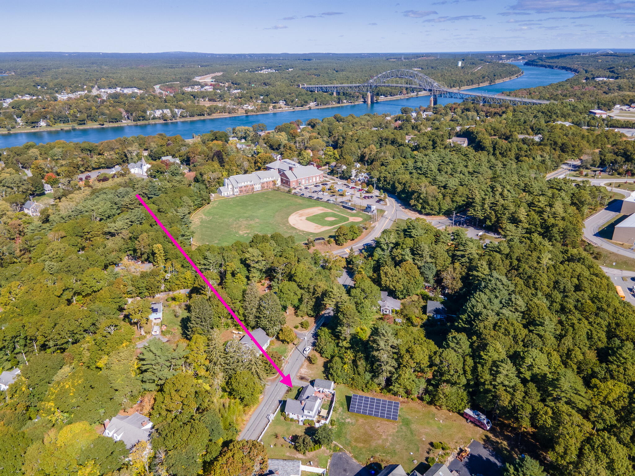 44 Cotuit Road Bourne, MA 02532 - Photo 29 of 37 Drone F_WEB_Arrow