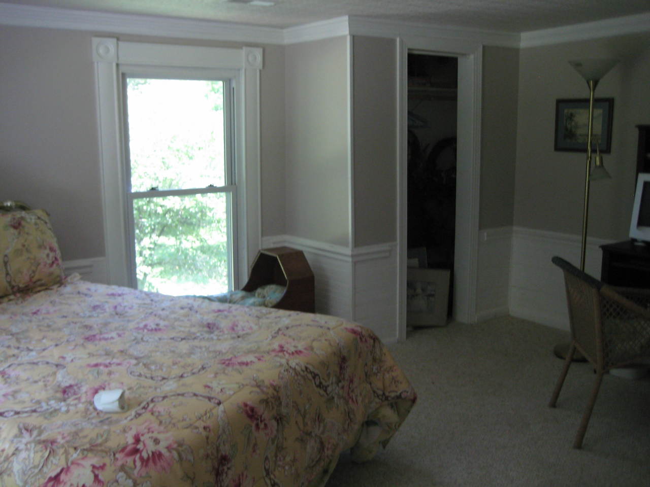 340 Ambrose Road Elliston, VA 24087 - Photo 14 of 21 a bedroom with a bed and a window