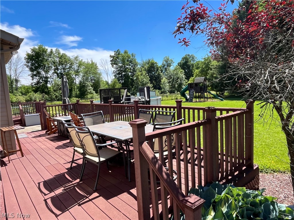 4842 Ridge Road Medina, OH 44256 - Photo 3 of 50 A double deck overlooking a beautiful backyard very private
