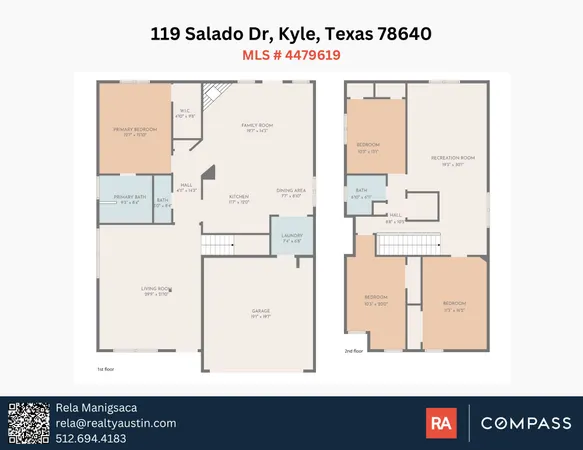 $325,000 | 119 Salado Drive, Kyle, TX 78640