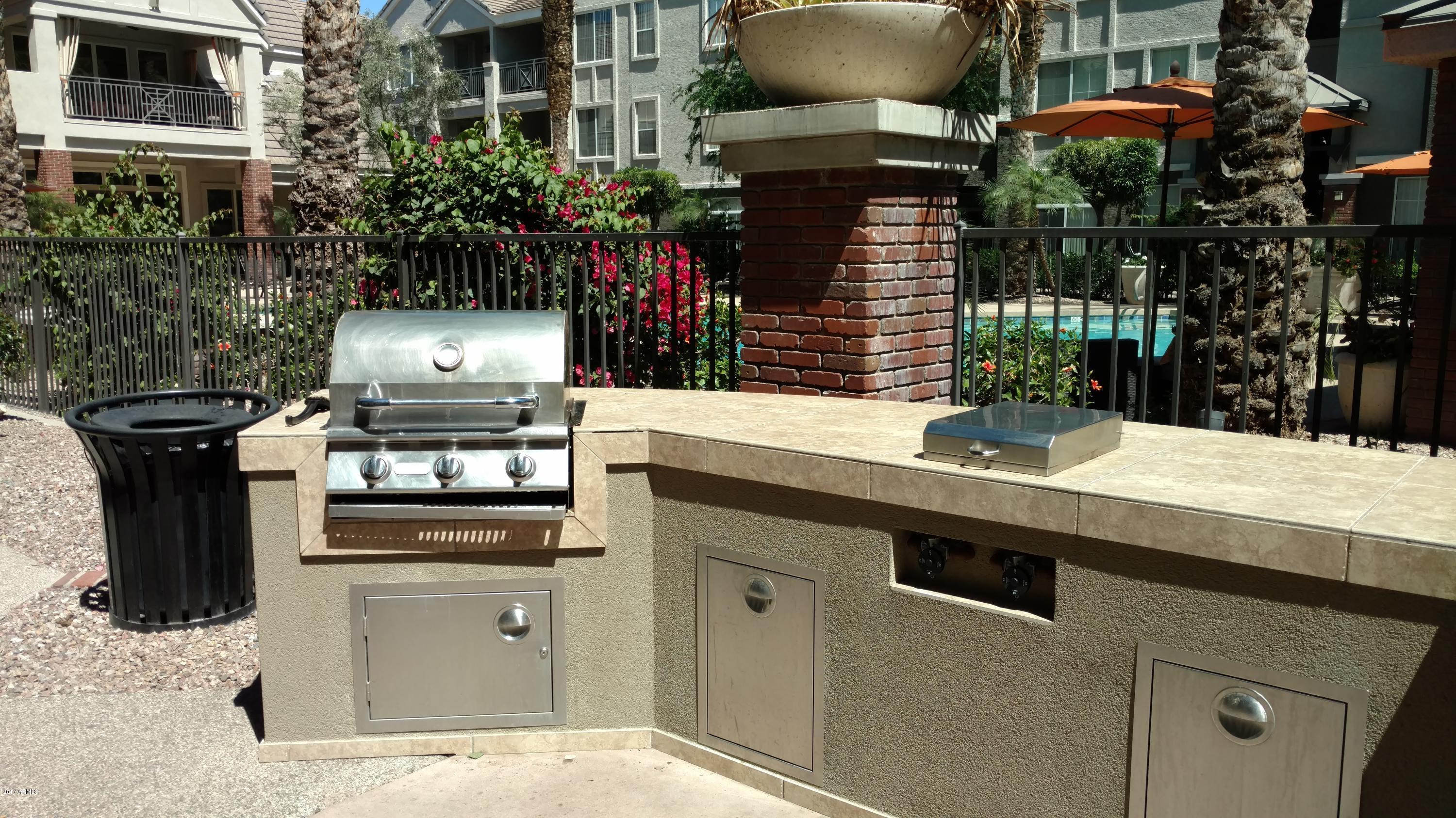 909 East Camelback Road, Unit 3020 Phoenix, AZ 85014 - Photo 17 of 22 Built in BBQ