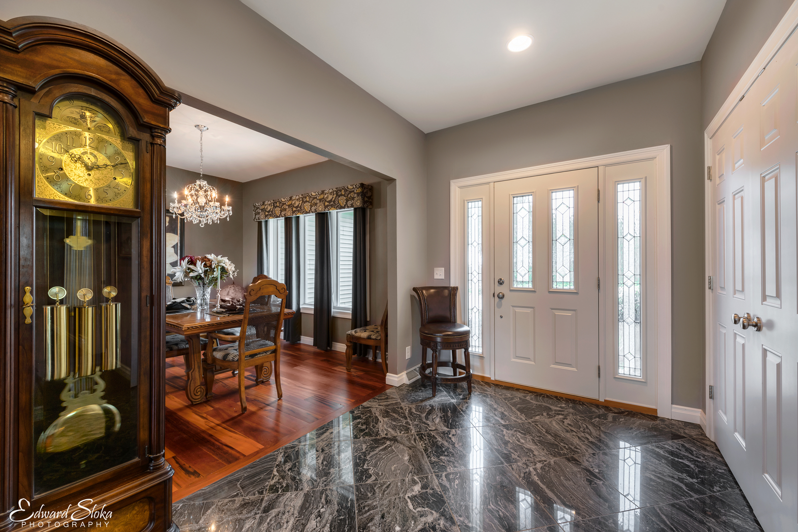 1246 Pinegar Road Garden Prairie, IL 61038 - Photo 20 of 43 a view of a entryway door and living room