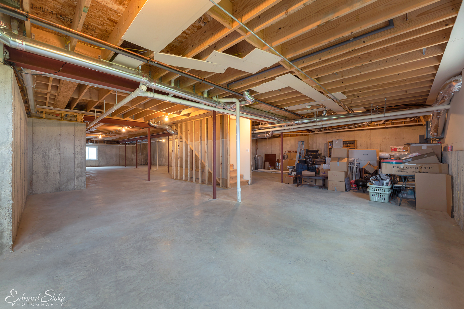 1246 Pinegar Road Garden Prairie, IL 61038 - Photo 35 of 43 a view of empty room with wooden ceiling