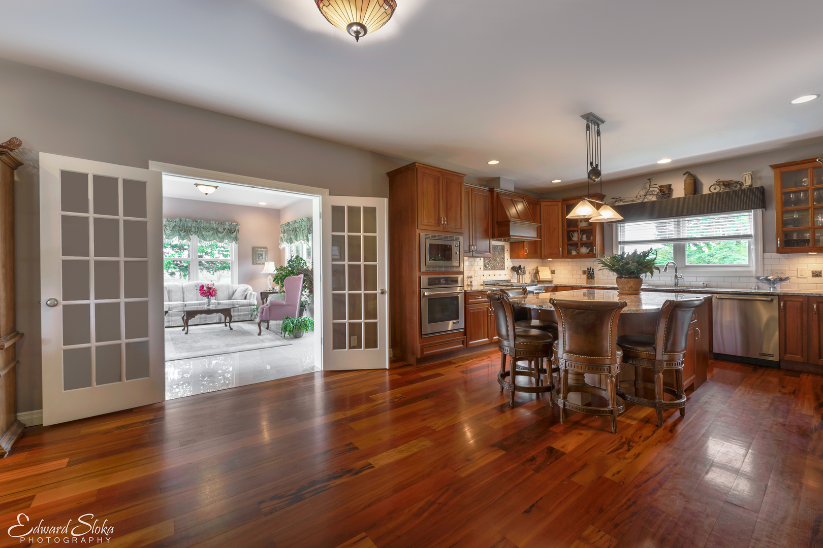 1246 Pinegar Road Garden Prairie, IL 61038 - Photo 10 of 43 a view of a dining room with furniture window and wooden floor
