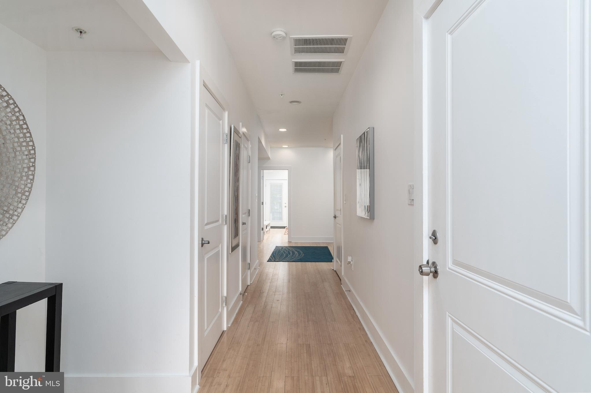 1013 V Street Northwest, Unit 2 Washington, DC 20001 - Photo 9 of 19 Hallway to Additional Rooms