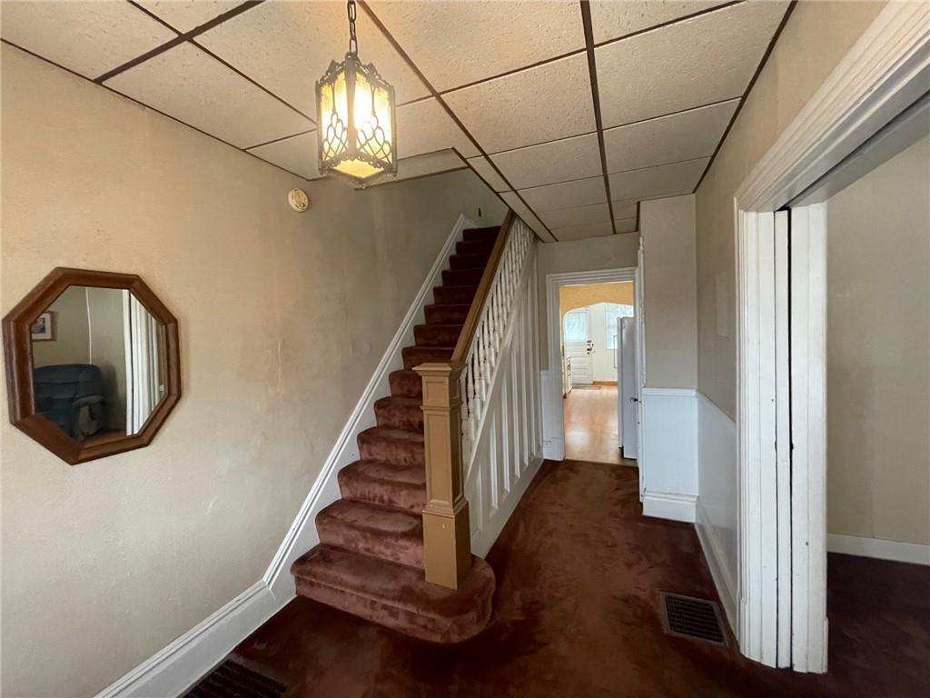 2209 Hawthorne Avenue Pittsburgh, PA 15218 - Photo 3 of 21 a view of entryway and hall with wooden floor