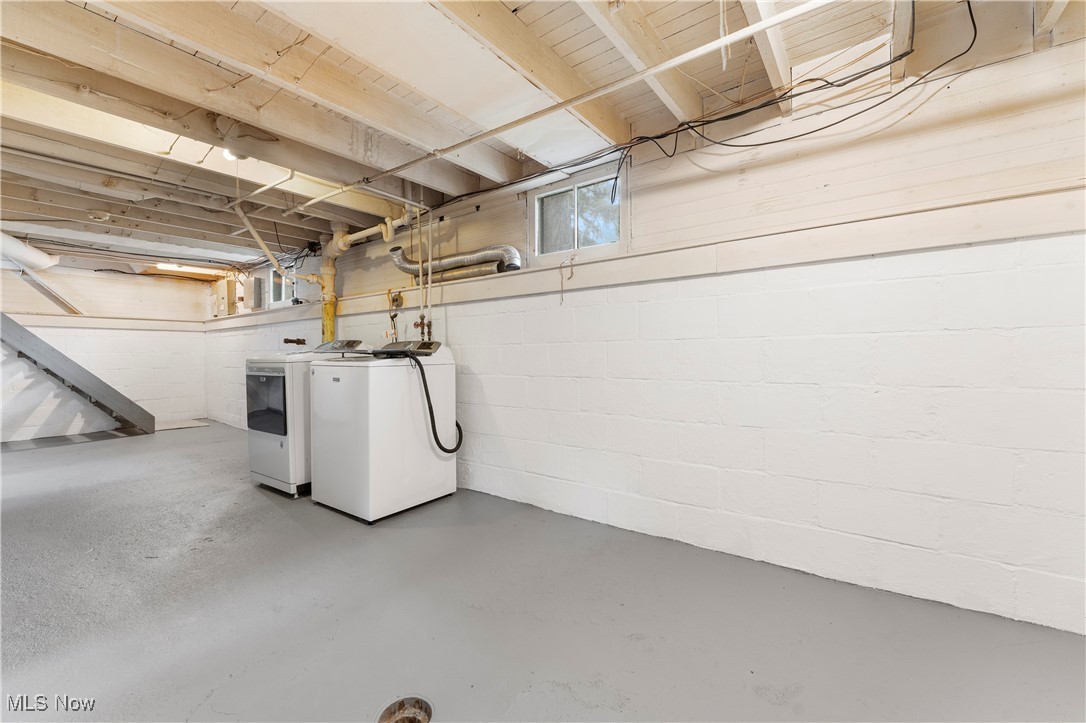 150 Diagonal Street Rittman, OH 44270 - Photo 18 of 21 Ultra clean and painted basement. Washer and Dryer do convey!