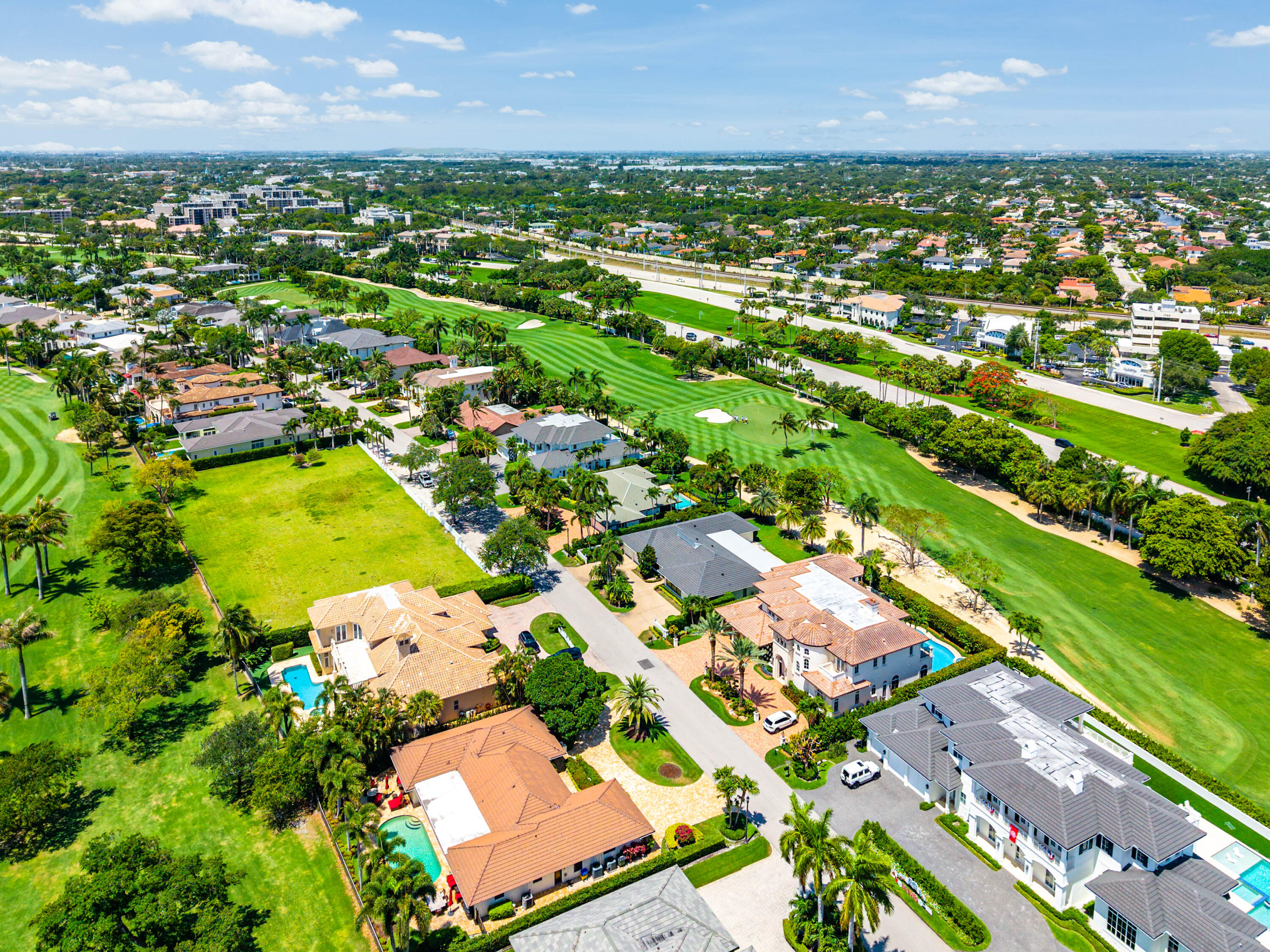 1851 Thatch Palm Drive Boca Raton, FL 33432 - Photo 67 of 70 an aerial view of residential houses with outdoor space