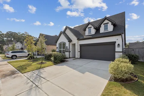 a swimming pool with some trees in the background