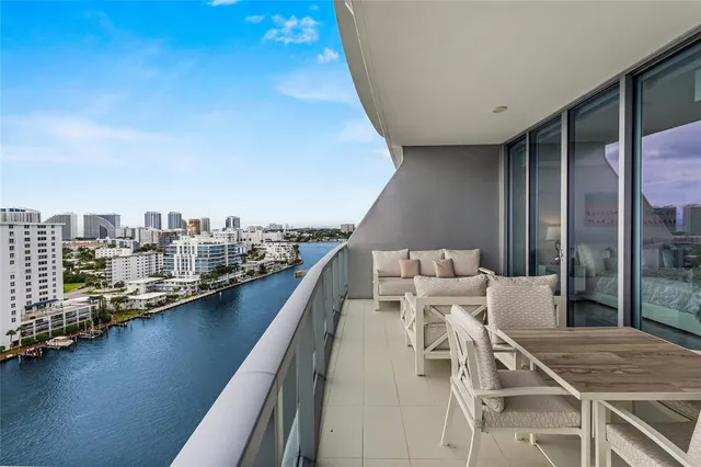 a view of balcony and patio