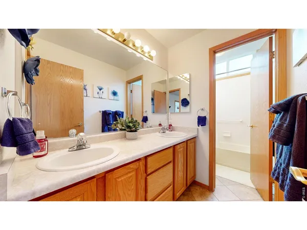 a bathroom with a sink a mirror and a bathtub