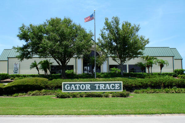 4042 Gator Trace Road Fort Pierce, FL 34982 - Photo 26 of 26 front of the clubhouse